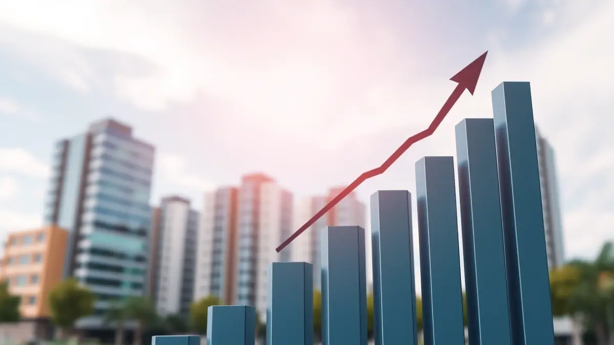 Imagen genérica de un gráfico de barras ascendente, simbolizando el crecimiento del empleo.