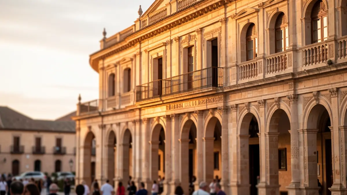 Fachada del Teatro de la Axerquía en Córdoba.