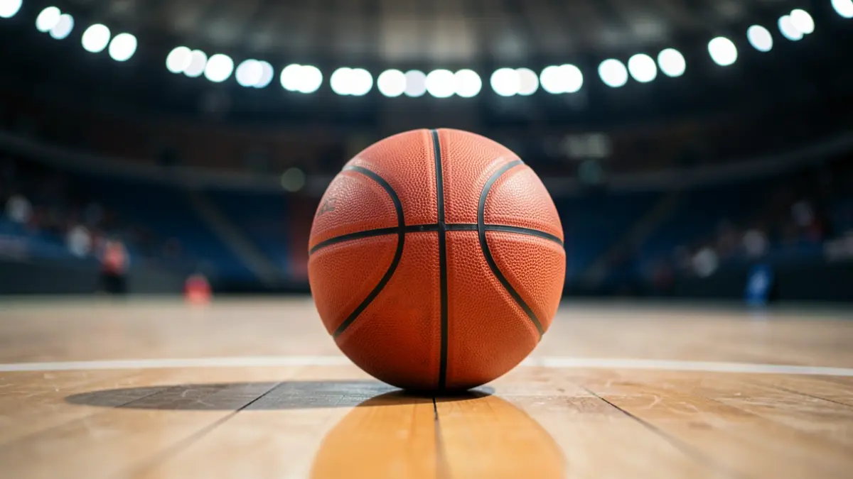 Imagen genérica de una canasta de baloncesto en una cancha.