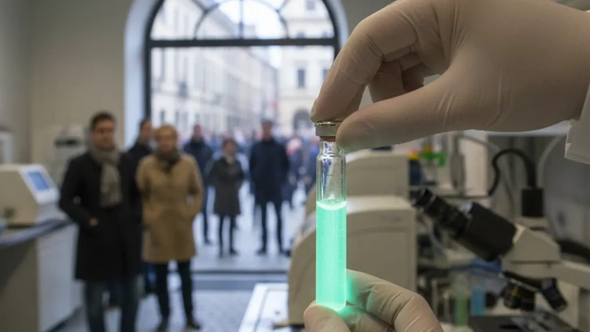 Imagen genérica de investigación científica en un laboratorio.