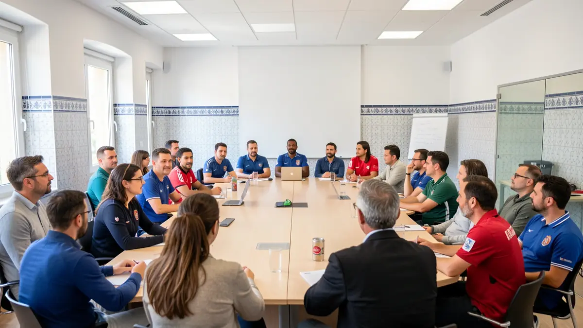 Imagen genérica de una jornada formativa sobre gestión deportiva en Andalucía.