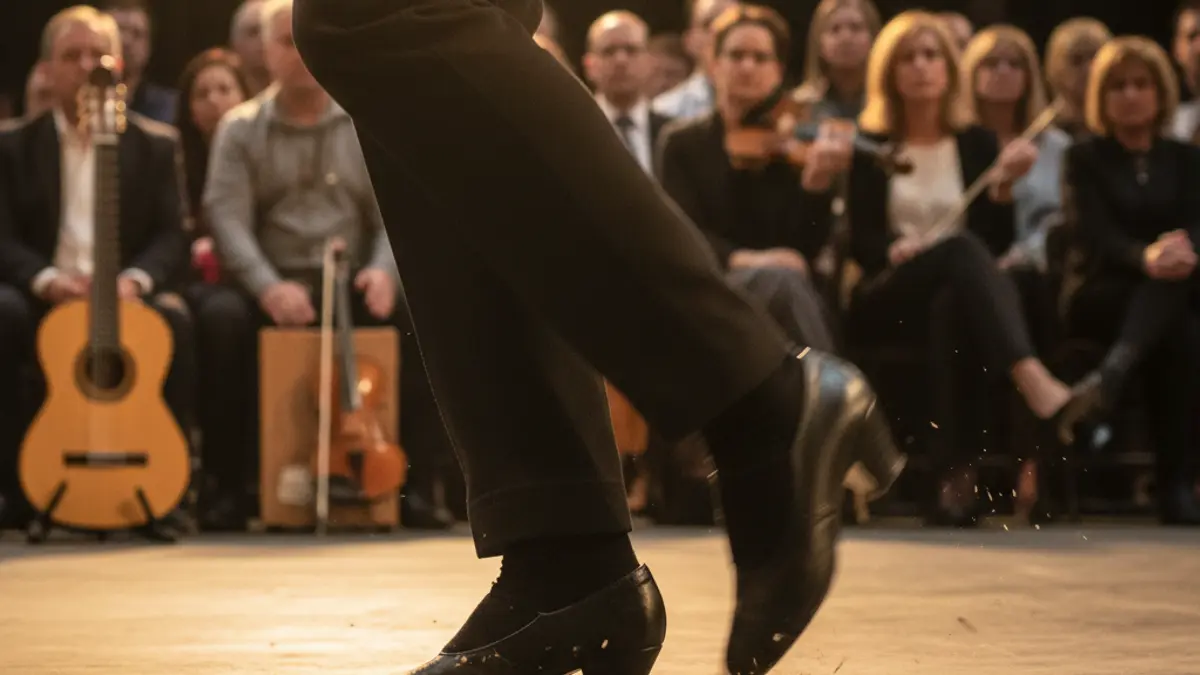 Generic image of a flamenco dancer on stage.