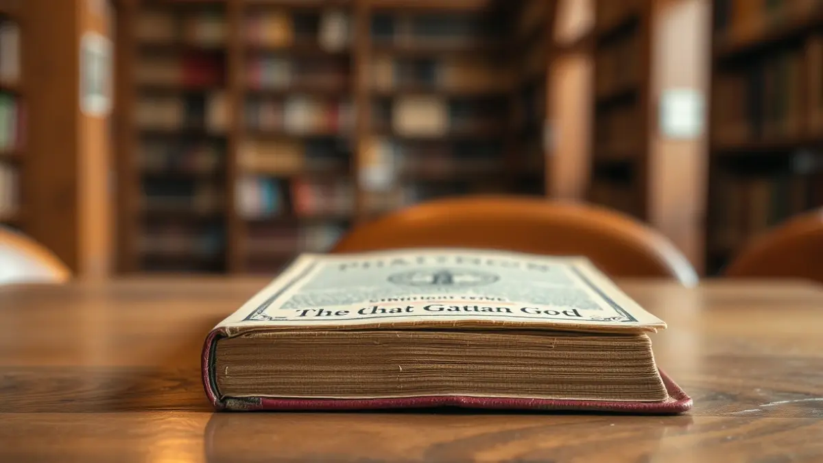 Imagen genérica de un libro antiguo en una biblioteca, simbolizando la historia y la comunidad.
