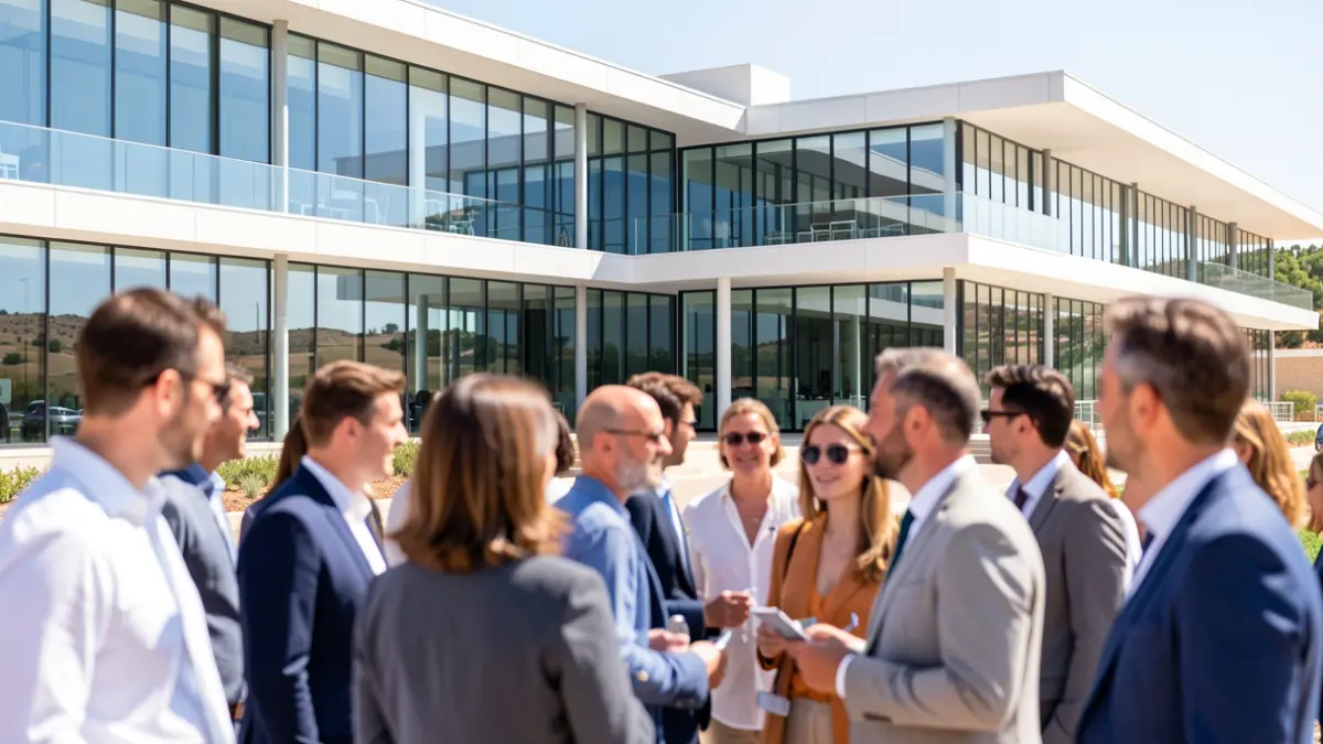Generic image of an agrotechnology innovation center in Andalucía.