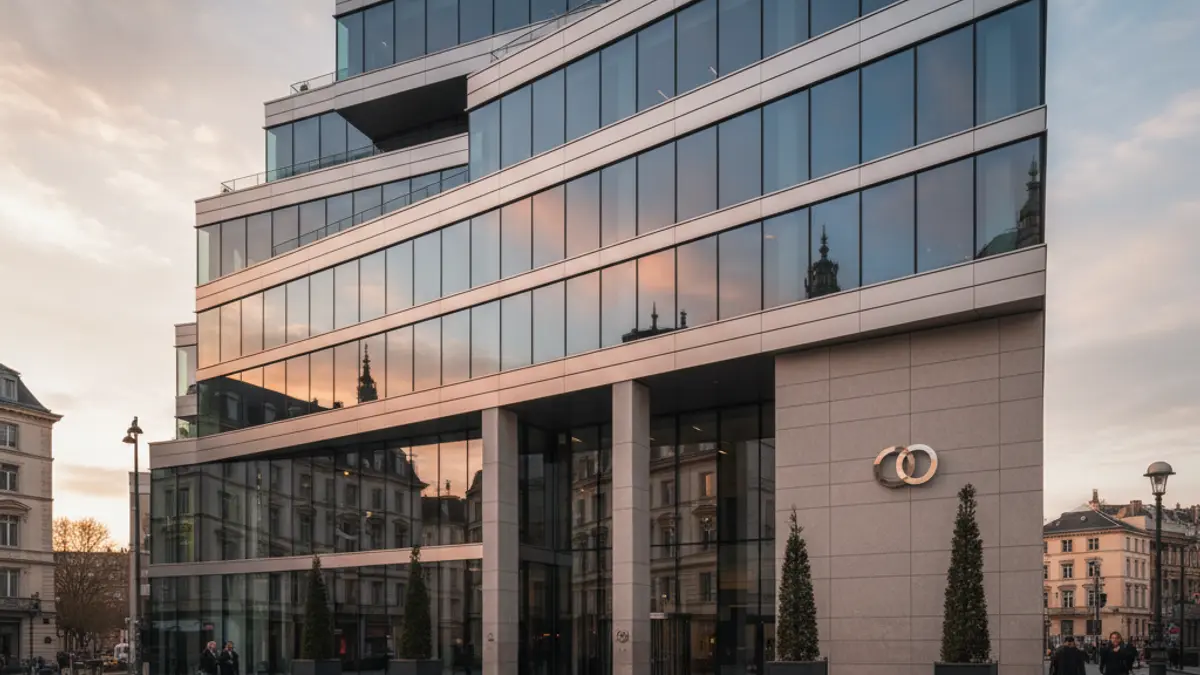 Generic image of a modern office building facade.