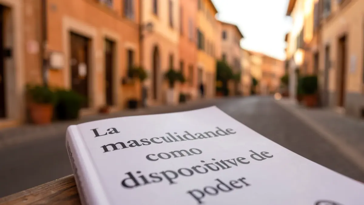Imagen genérica de un libro sobre masculinidad presentado en Cádiz.