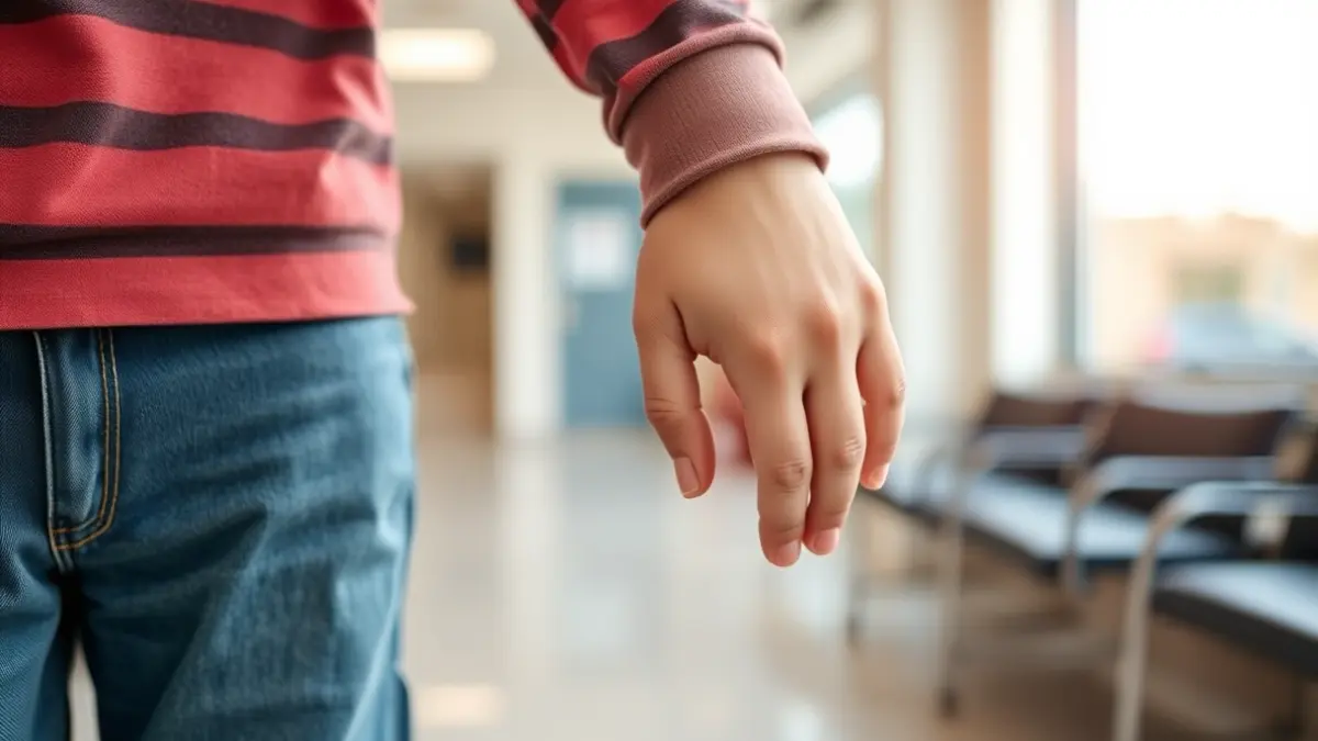 Imagen genérica de la mano de un niño sujetando la de un adulto, simbolizando la atención sanitaria.