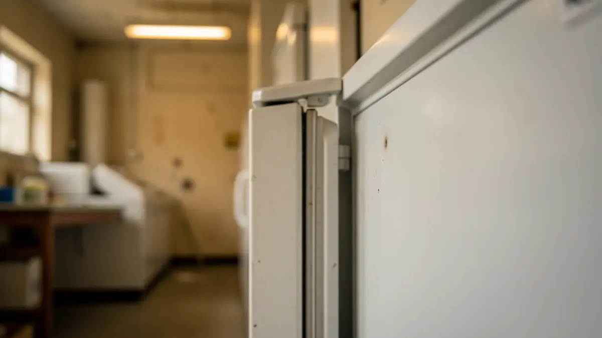 Generic image of a domestic freezer in a zoosanitary center.