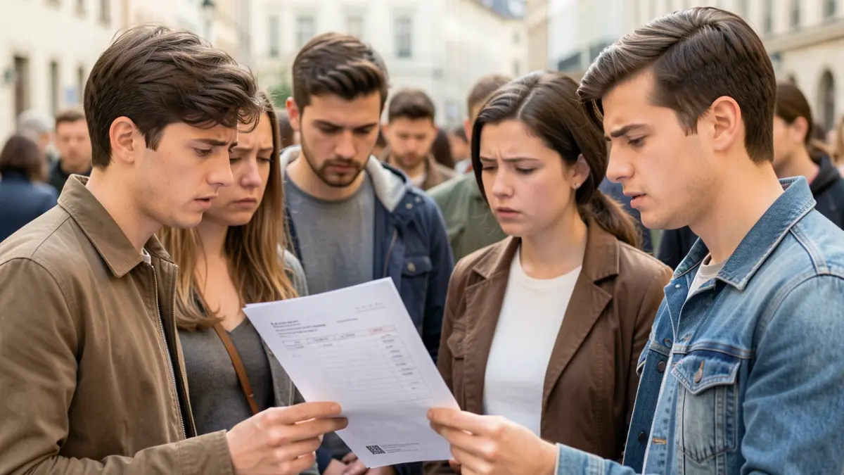 Generic image of students preparing for a university entrance exam.