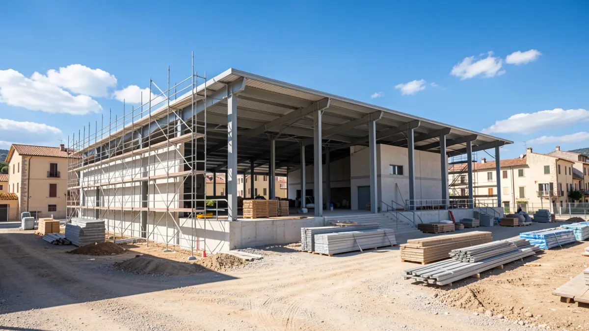 Imagen de la zona donde se construirá el nuevo pabellón polideportivo en Benahadux.
