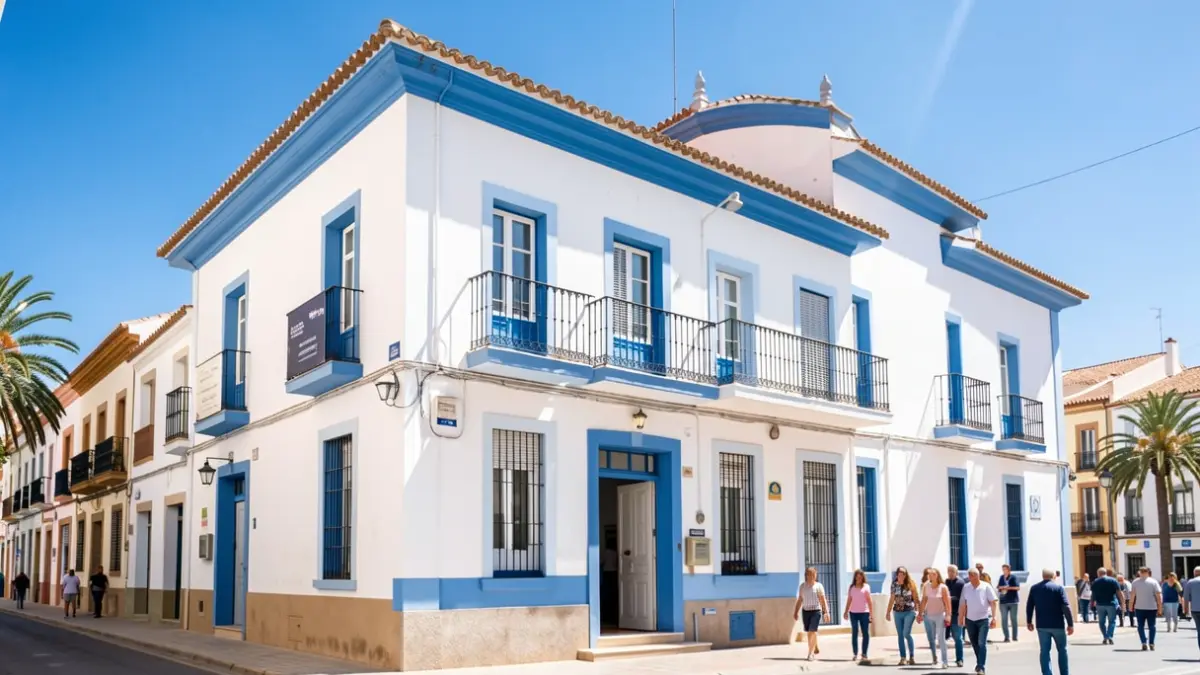 Imagen genérica de un edificio municipal en Cádiz.