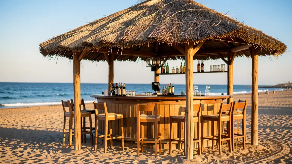 Imagen genérica de un chiringuito en la playa.
