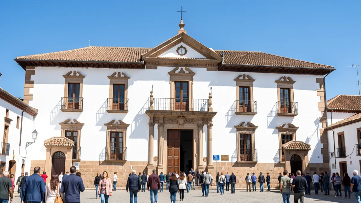 Facade of the San Jerónimo de Valparaíso Monastery in Córdoba.