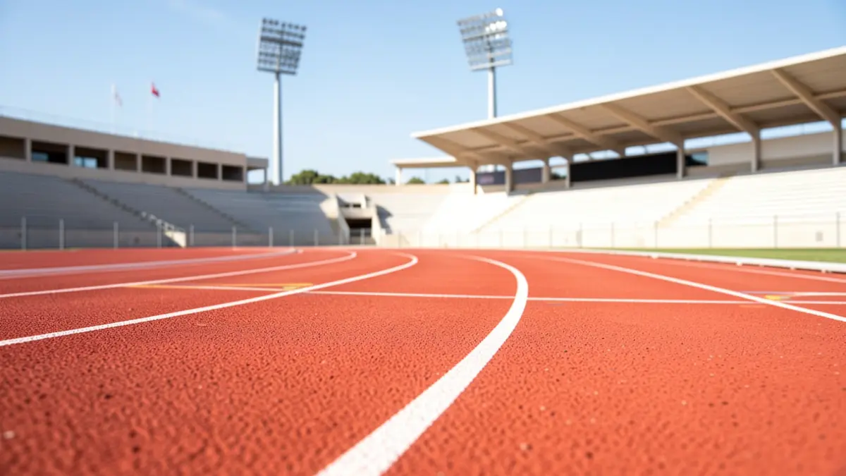 Generic image of an athletics track in Andalusia.