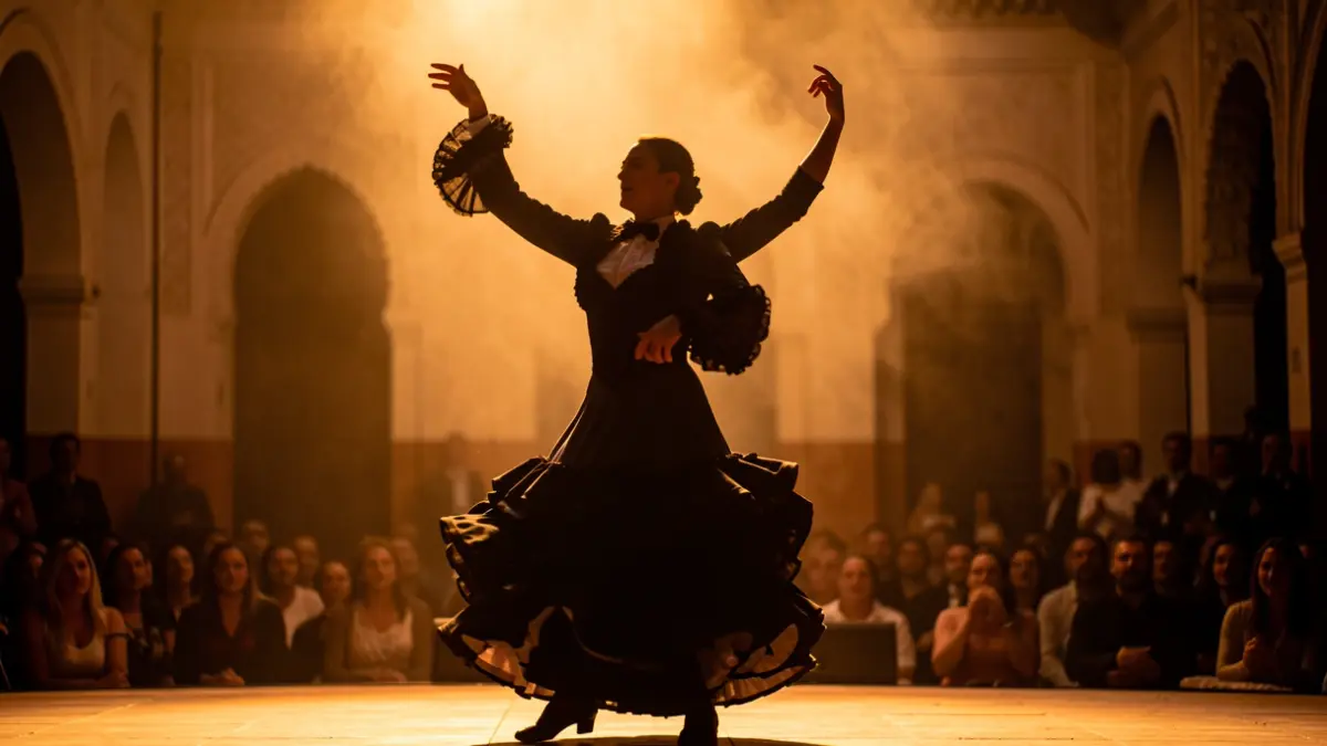 Generic image of a flamenco dancer performing on stage.