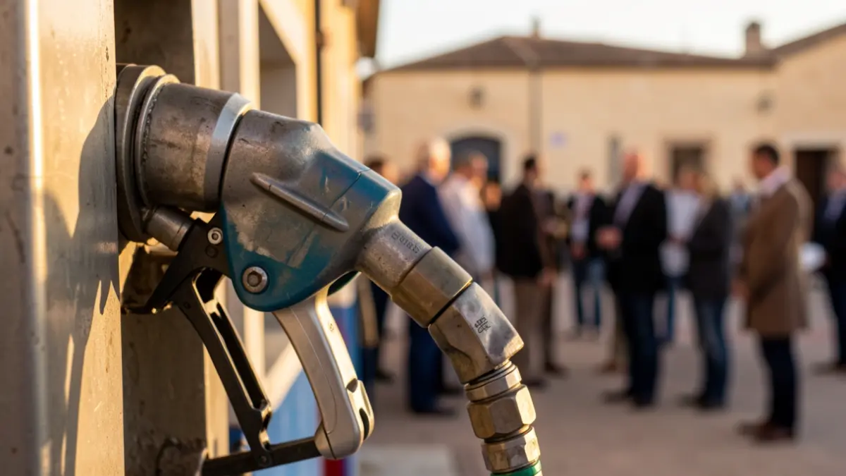 Image of a hydrogen fueling station at the Port of Algeciras.
