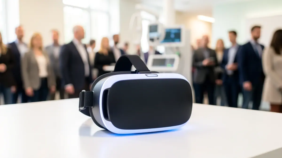 Imagen genérica de unas gafas de realidad virtual.