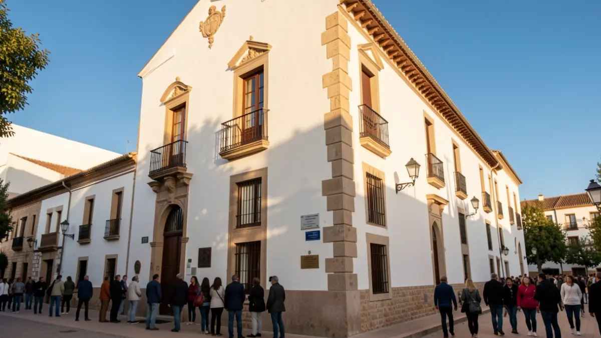Generic image of a university building in Andalucía.