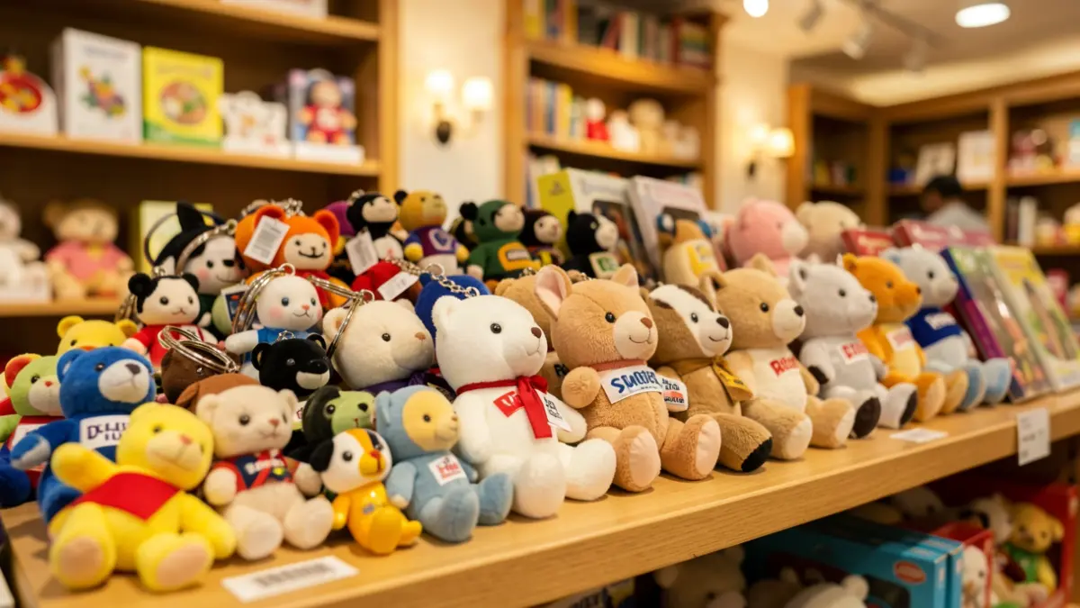 Generic image of counterfeit products in a store.