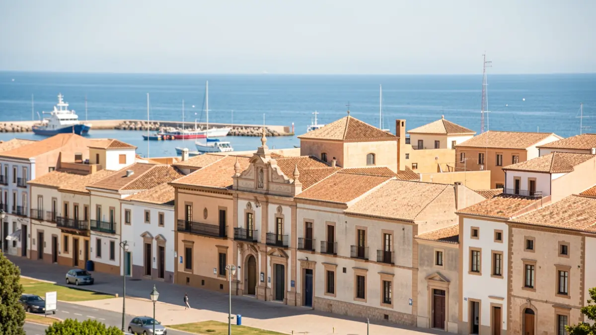 Image of the historic Arsenal de La Carraca in San Fernando.