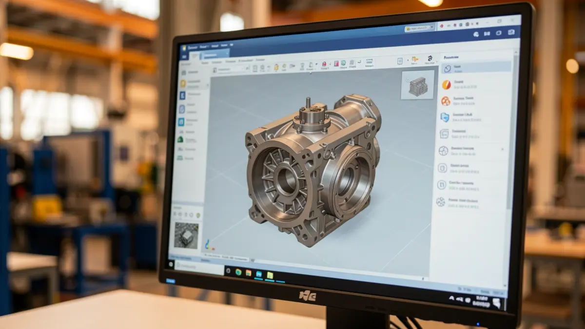 Digital representation of a virtual twin in an industrial environment.