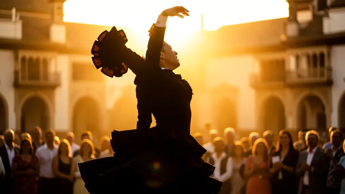 Generic image of a flamenco dancer performing in Cordoba.