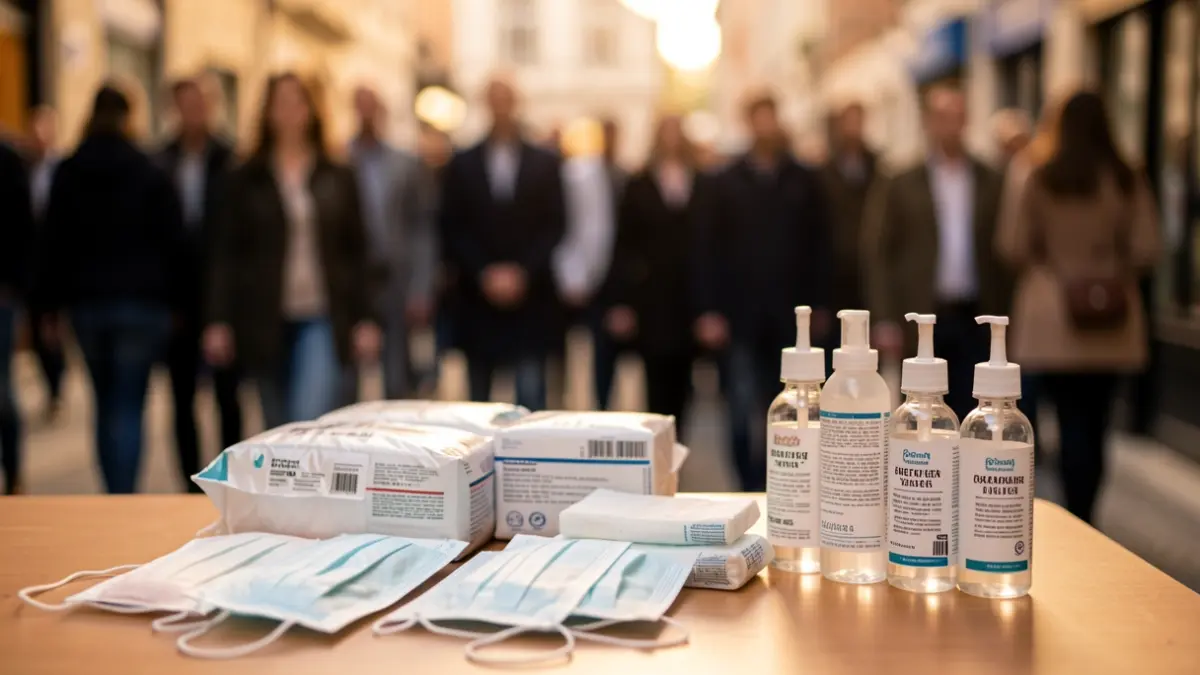 Generic image of medical supplies for humanitarian aid.