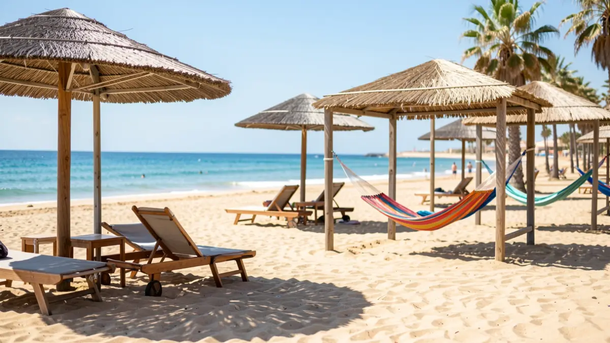 Generic image of adapted beach equipment for people with functional diversity in Andalucía.