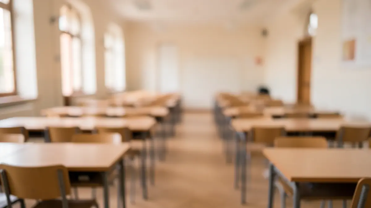 Generic image of a university examination hall in Andalusia.