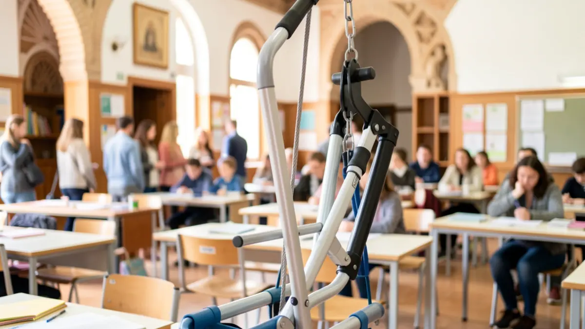 Imagen genérica de equipamiento educativo especializado para aulas de apoyo.