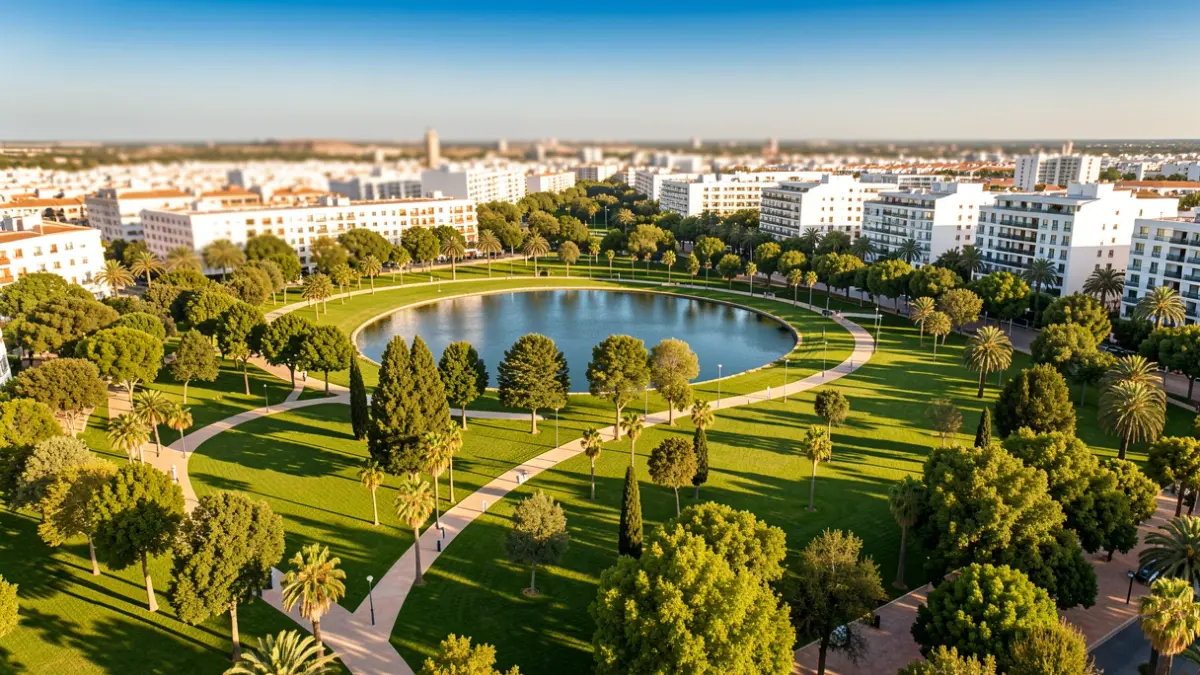 Generic image of the Gran Parque de Mijas, an extensive urban green space.