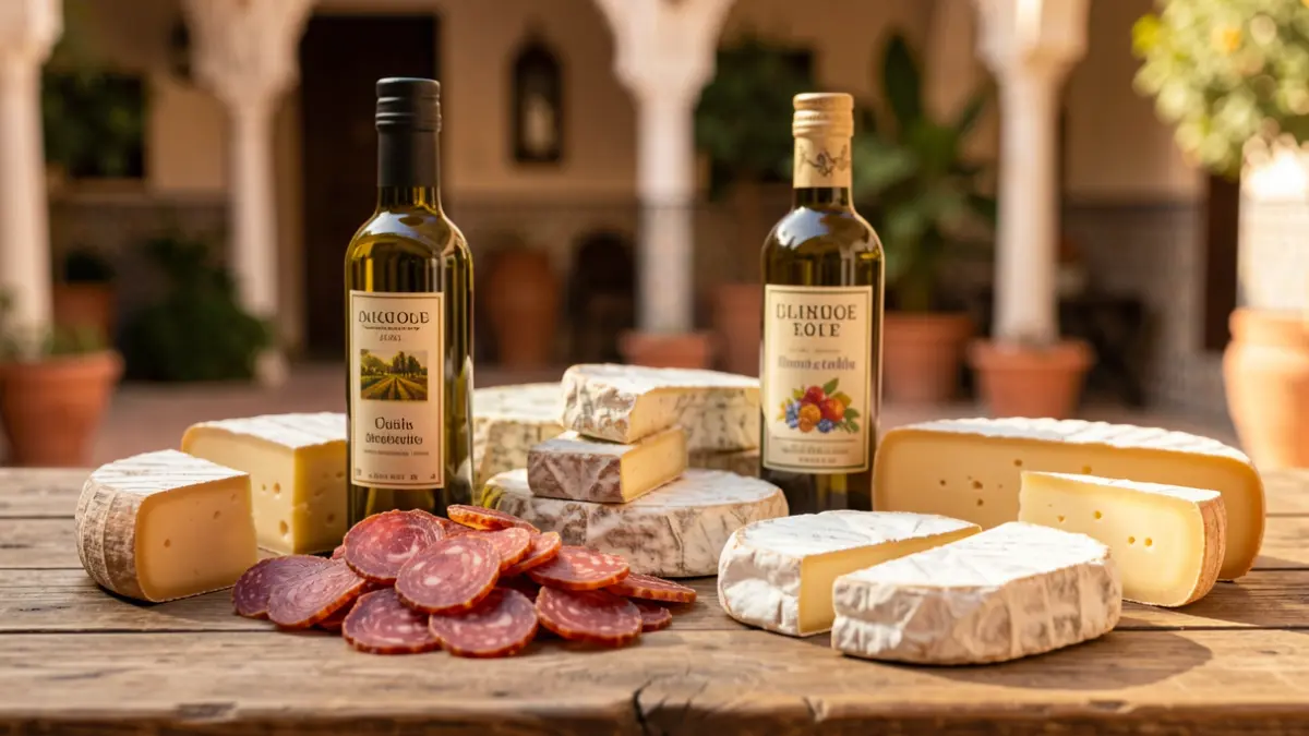 Generic image of quality agri-food products from Granada.