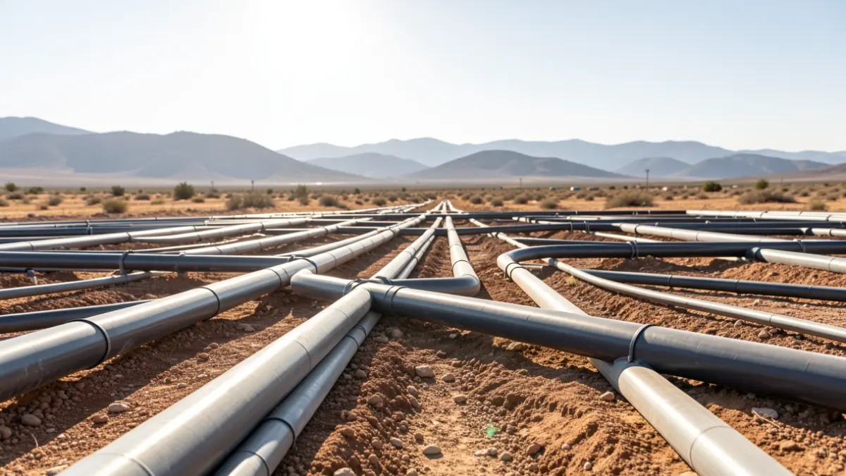 Generic image of a large underground hydraulic construction project.