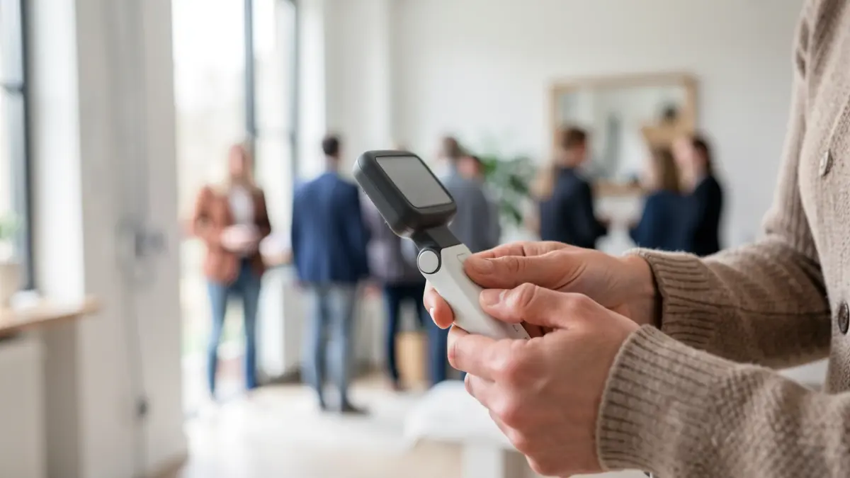 Generic image of a person using an assistive device.