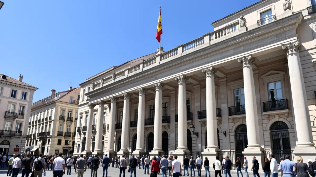 Fachada genérica de un ayuntamiento andaluz.