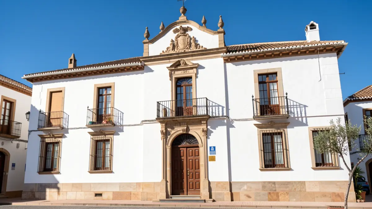Fachada del Ayuntamiento de Tarifa.