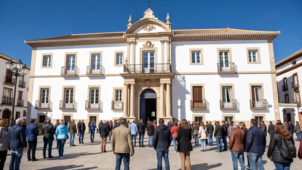 Fachada del Ayuntamiento de Tarifa.