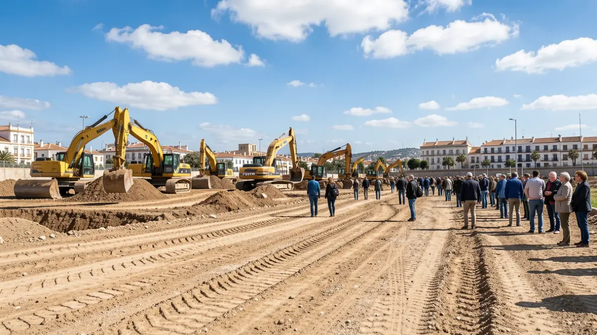 Imagen genérica de una obra en construcción en Cádiz.
