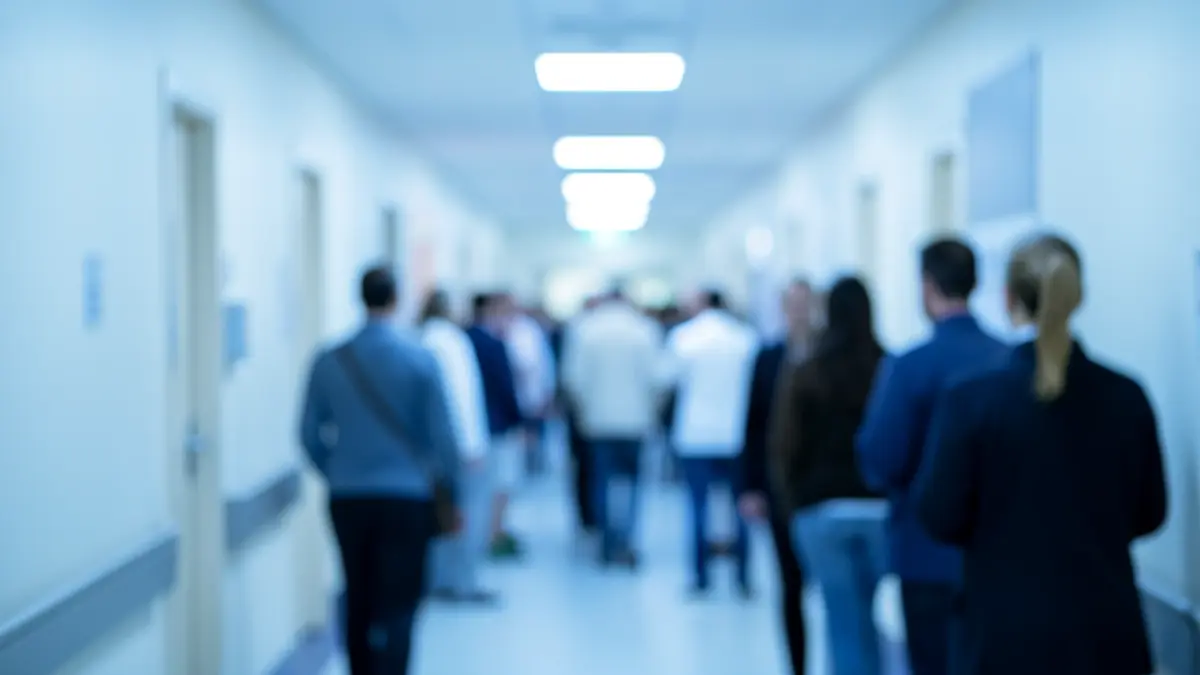 Imagen genérica de un entorno hospitalario con iluminación suave.