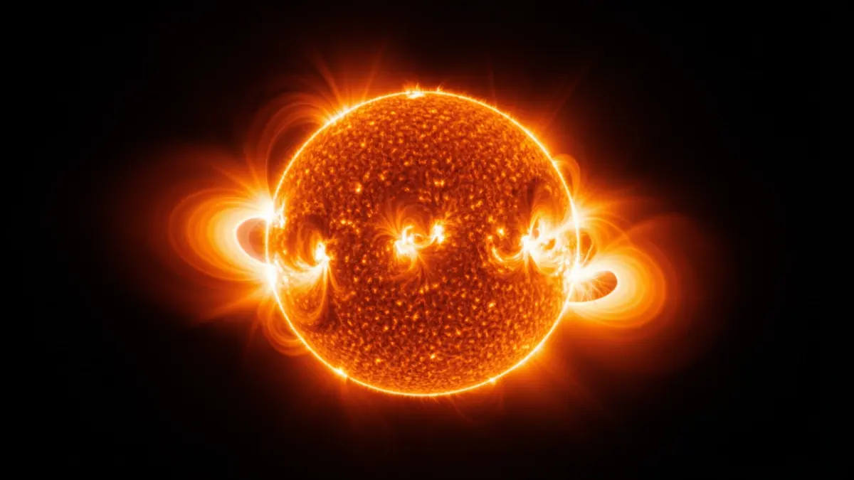 Generic image of the sun's corona during a total eclipse.