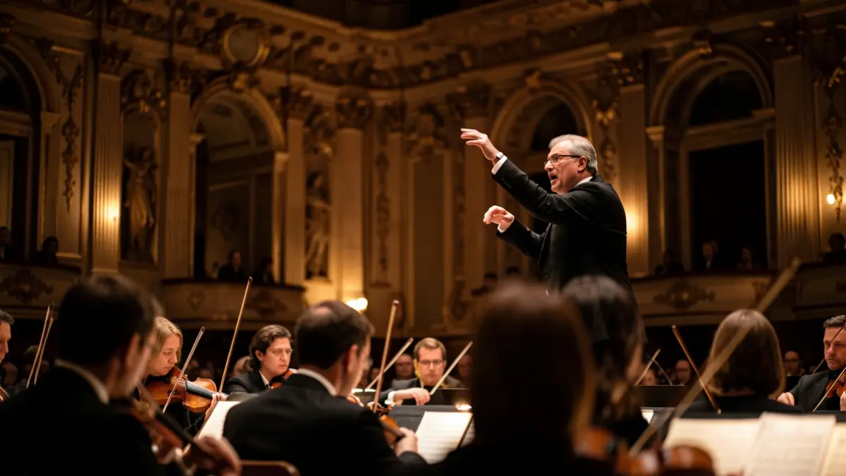 Generic image of an orchestral concert in a historic theater.