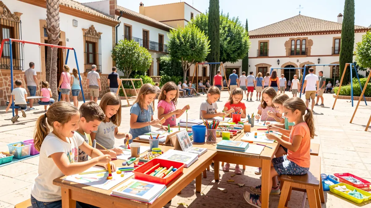 Generic image of children participating in summer activities.