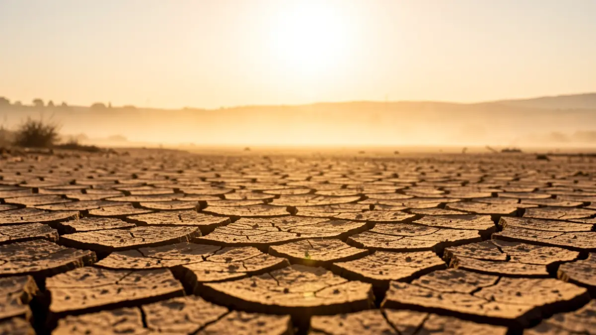 Generic image of extreme heat and drought in Andalusia.