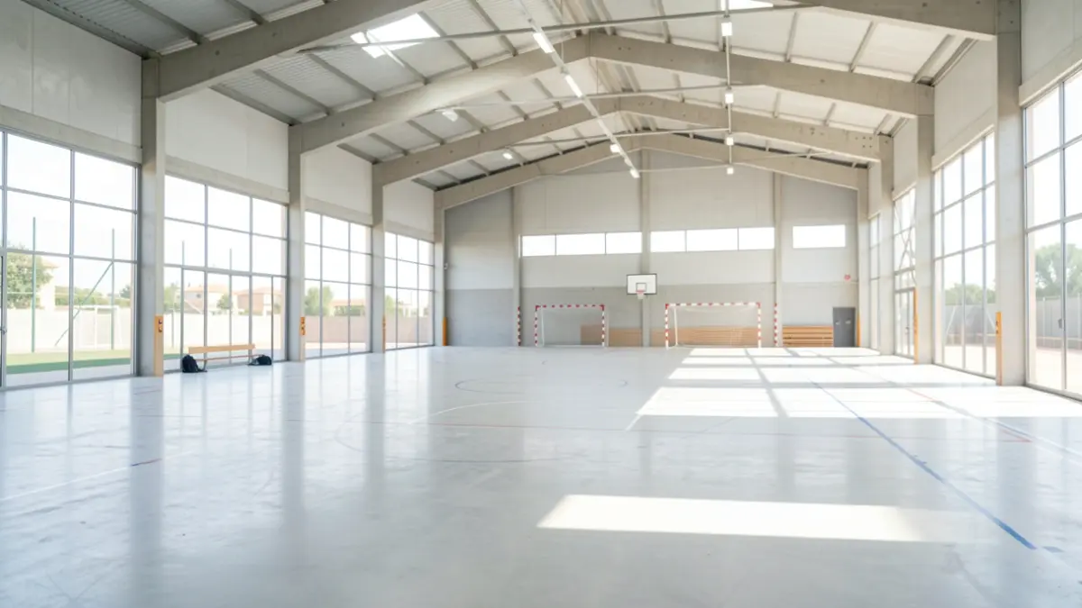 Nueva sala polivalente en el Pabellón de Deportes de Huércal-Overa.