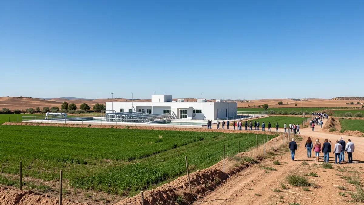 Nueva Estación Depuradora de Aguas Residuales (EDAR) en Alhama de Almería.