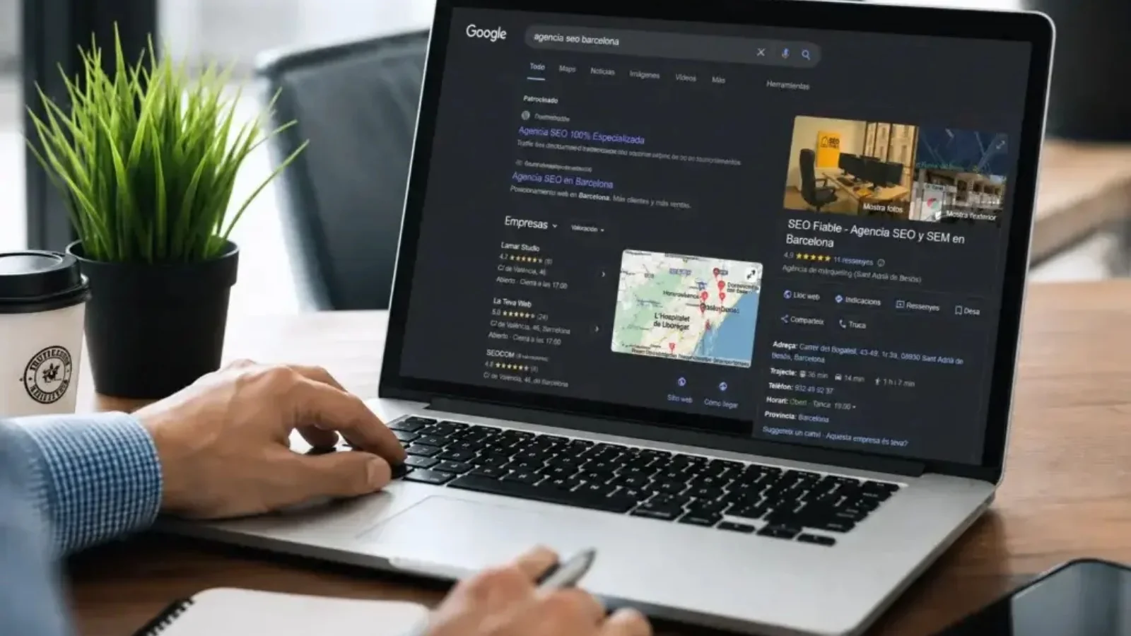 Posicionamiento web en Barcelona