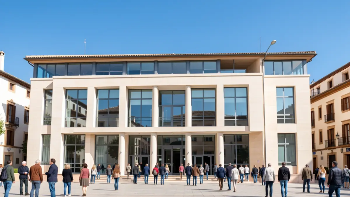 Generic facade of an Andalusian town hall.