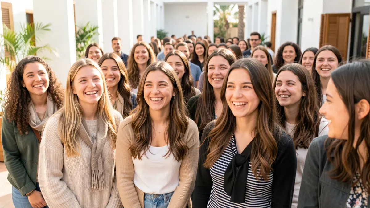 Imagen genérica de mujeres jóvenes en Andalucía.