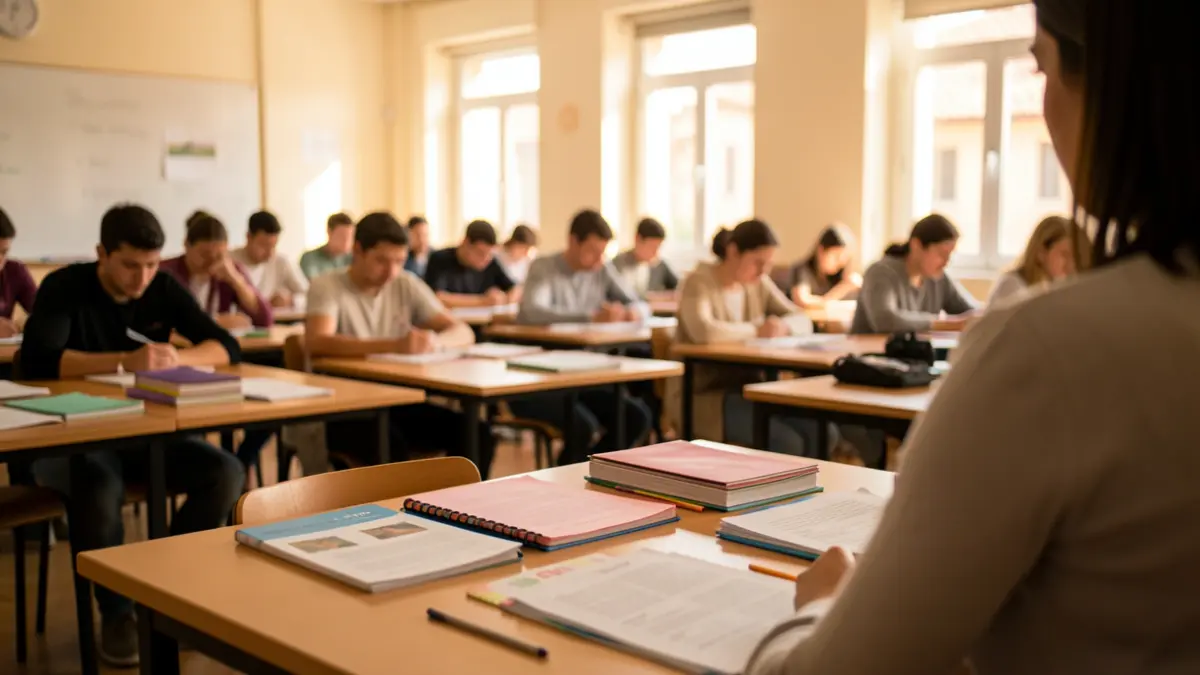 Generic image of a vocational training classroom in Andalusia.