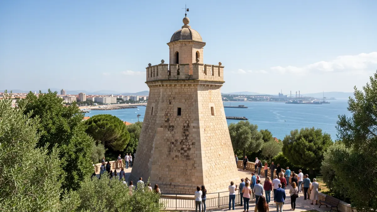 Image of Torre Alta in San Fernando, Cadiz.